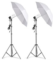 EMART Photography Umbrella Lighting Kit, 400W 5500