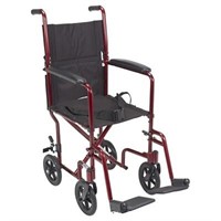 Drive Medical Lightweight Transport Wheelchair, 17