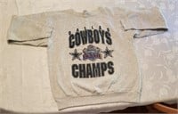 Dallas Cowboys Champs XXVII Sweatshirt XL