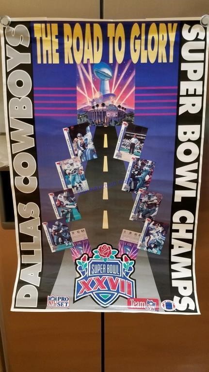 Dallas Cowboys XXVII  Poster 22.5 x 34.5
