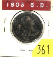 1803 U.S. Large cent