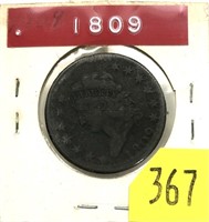 1809 U.S. Large cent