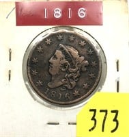 1816 U.S. Large cent