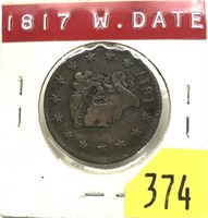 1817 U.S. Large cent