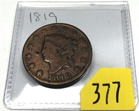 1819 U.S. Large cent