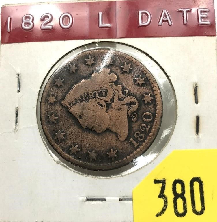 1820 U.S. Large cent