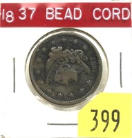 1837 U.S. Large cent