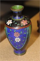 Antique Small Japanese Cloisonne Vase