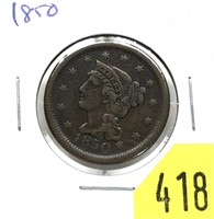 1850 U.S. Large cent