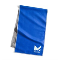 $5  Hydro Active 12 in. X 33 in. Unisex Blue Micro