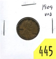 1909 VDB Lincoln cent