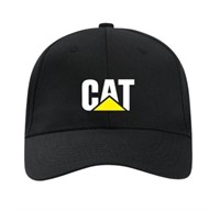 Cat Caterpillar Black Snapback Baseball Cap