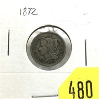 1872 3-cent nickel