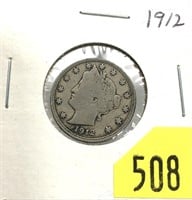 1912 Liberty Head nickel