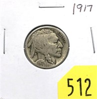 1917 Buffalo nickel