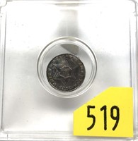 1853 3-cent silver