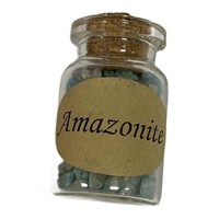Natural Amazonite Mixed Chips Bottle
