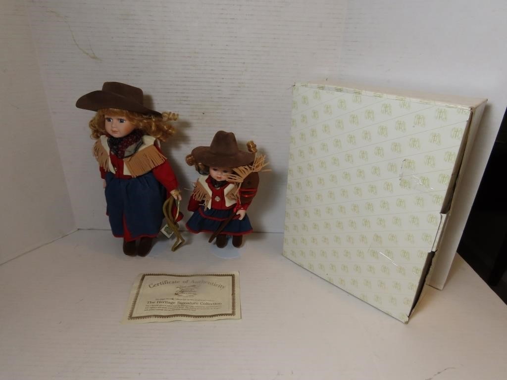 Cowgirl Sisters dolls
