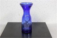 A Cobalt Blue Glass Bottle