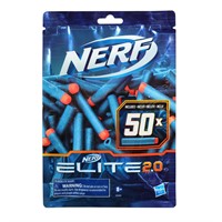 $12  Nerf Elite 2.0 50-Dart Refill Pack