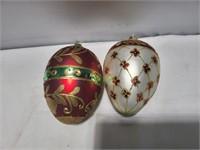 Pair egg ornaments