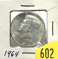 1964-D Kennedy half dollar
