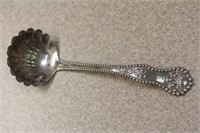 Ornate BonBon Sterling Spoon