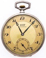 Vintage "TISSOT" Pocket Watch, Open Face, Subsid