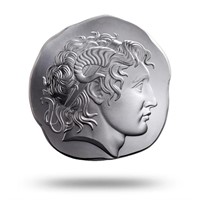 .9999 Fine Silver Round, Alexander The Great - Bri