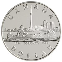Canada, 1984 Cased Silver Dollar