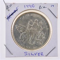 Canada 1990 Silver Dollar BU