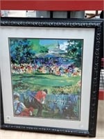 >Tigers Woods by: Leroy Neiman golf picture