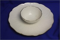 Lenox Chip and Dip Serving Tray