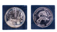 Lot 2 Canada BU Silver Dollars, 1981 &1983