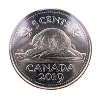 Canada 2017 Five Cents First Strike MS66 ICCS