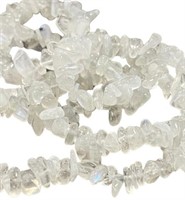 Natural Moonstone 5-10mm 34 Inch Chip Bead Strand