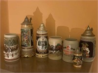 Lot of Steins