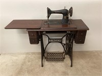Vintage Singer Peddle  Sewing Machine