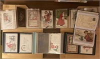 4 Books of Vintage Christmas Cards