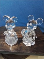 Pair of Lennox made in Germany Mickey and Minnie