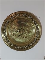 Brass plaque