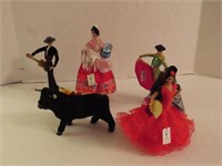 Spanish dancer dolls
