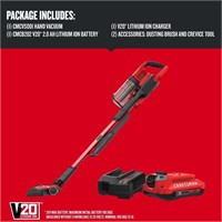 $200  CRAFTSMAN V20 Cordless Stick Vacuum