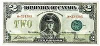 Dominion of Canada 1923 DC Green Seal
