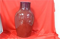 An Oxblood Vase