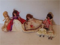 6 pc dolls