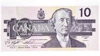 Bank of Canada 1989 $10 "BEH" CIRC Issue