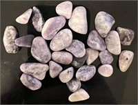 25 Pc Natural Lepidolite Polished Crystals