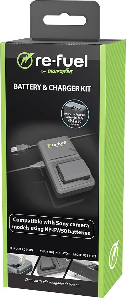 $60  Digipower BP-FW50 Cam Battery & Charger Kit