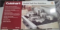 Cuisinart 12pc MultiClad Pro Stainless Cookware